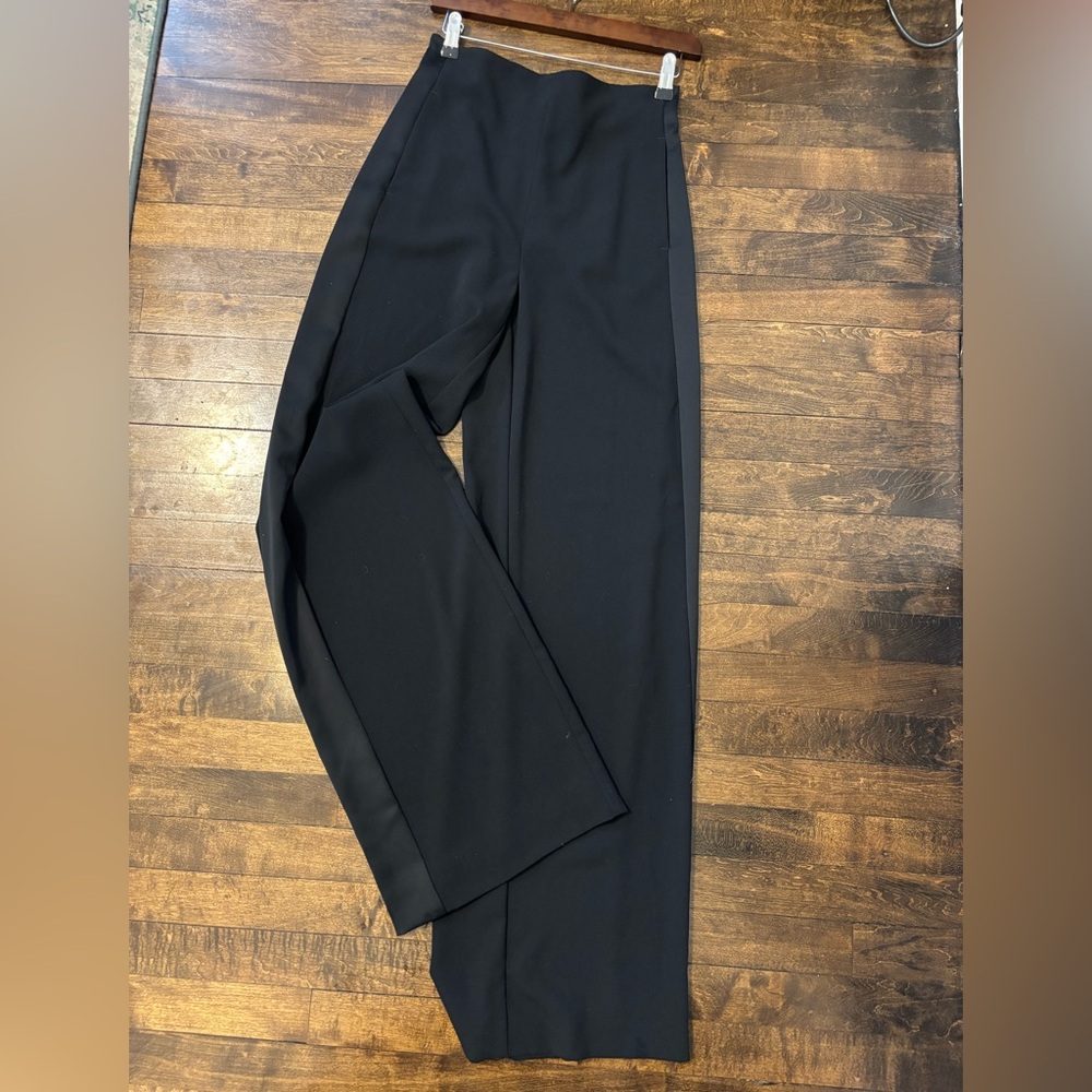 Marella ART. 365 Elegant Black Wide-Leg Trousers